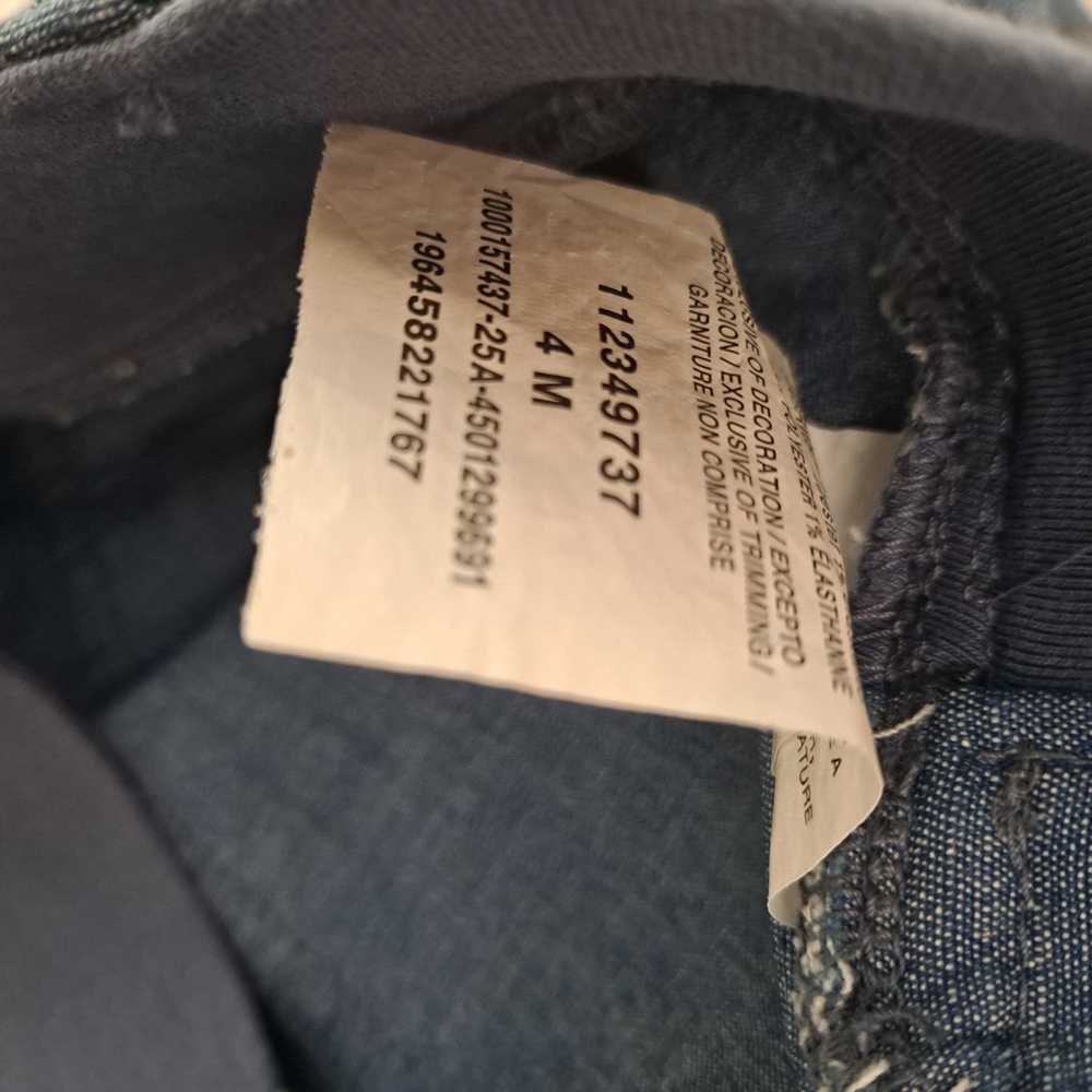 Lee Womens Blue Cargo Capri Pants Size 4 - Picture 8 of 9